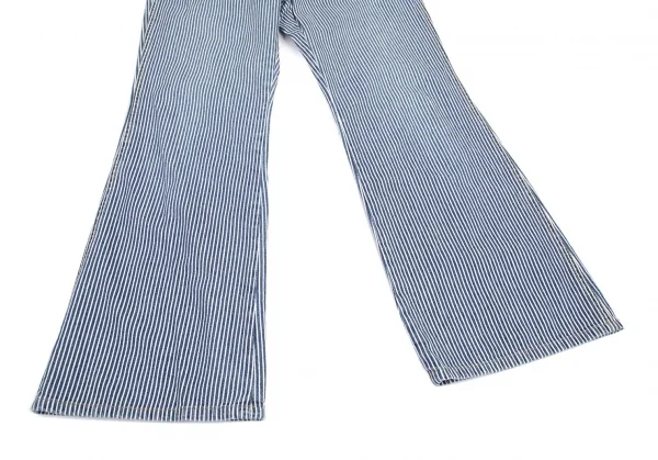 ゴルチエジーンズGAULTIER JEAN'S ヒッコリーデニムセーラーパンツ インディゴ白40 K-100768_006