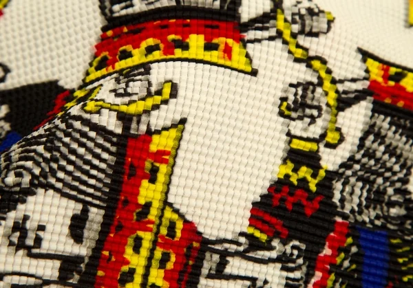 ISSEY MIYAKE PLEATS(T.) King Print Box Pleats T Shirt K-100794_009