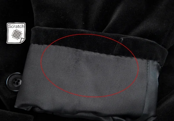 バーバリー ブラックレーベルBURBERRY BLACK LABEL 裏ノバチェックベルベット3Bジャケット 黒38 K-100863_010