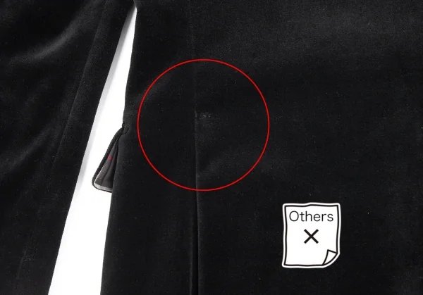 バーバリー ブラックレーベルBURBERRY BLACK LABEL 裏ノバチェックベルベット3Bジャケット 黒38 K-100863_016