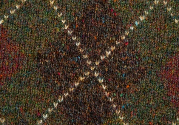 ブルックスブラザーズBrooks Brothers アーガイルニットセーター カーキ他L K-100887_006