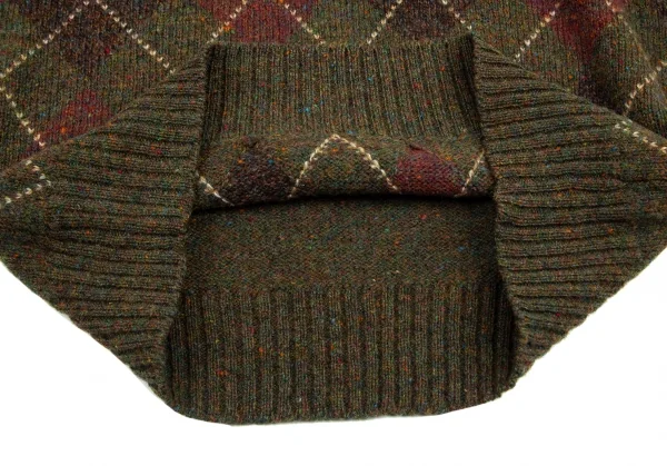 ブルックスブラザーズBrooks Brothers アーガイルニットセーター カーキ他L K-100887_007