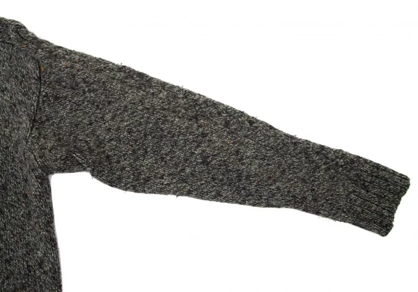 ポールスミス コレクション Paul Smith COLECTION ケーブル編み切替ニットカーディガン グレーL K-100889_004