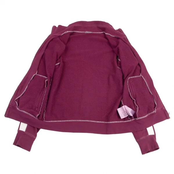 コムデギャルソン オムCOMME des GARCONS HOMME 製品染めテープスリーブコットンジャケット パープルM位 K-101013_013