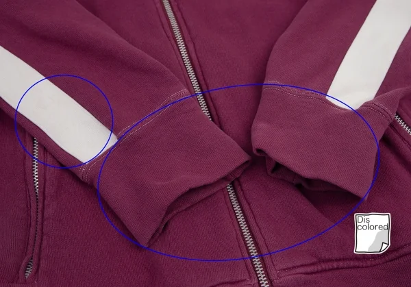 コムデギャルソン オムCOMME des GARCONS HOMME 製品染めテープスリーブコットンジャケット パープルM位 K-101013_006