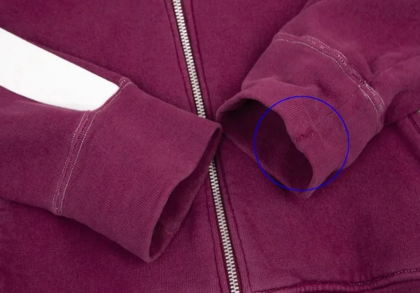 コムデギャルソン オムCOMME des GARCONS HOMME 製品染めテープスリーブコットンジャケット パープルM位 K-101013_008