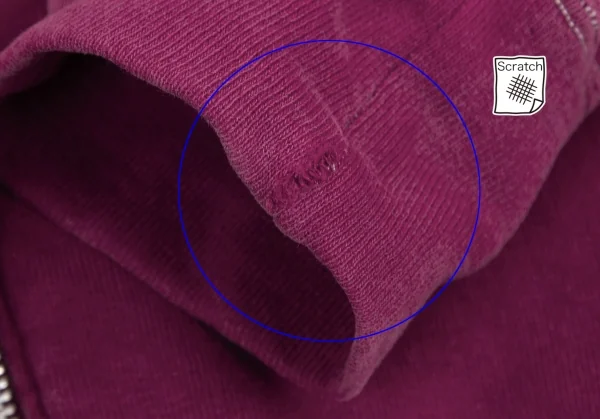 コムデギャルソン オムCOMME des GARCONS HOMME 製品染めテープスリーブコットンジャケット パープルM位 K-101013_009