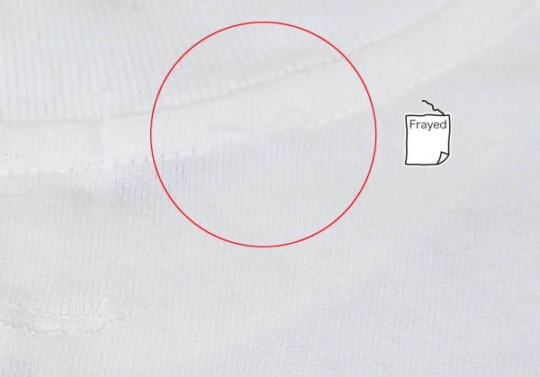 ヨウジヤマモト プールオムYohji Yamamoto POUR HOMMEロゴ刺繍コットンベーシックTシャツ 白M K-101029_003