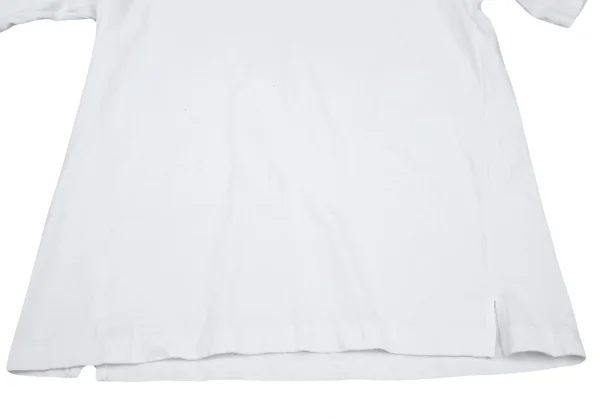 ヨウジヤマモト プールオムYohji Yamamoto POUR HOMMEロゴ刺繍コットンベーシックTシャツ 白M K-101029_008