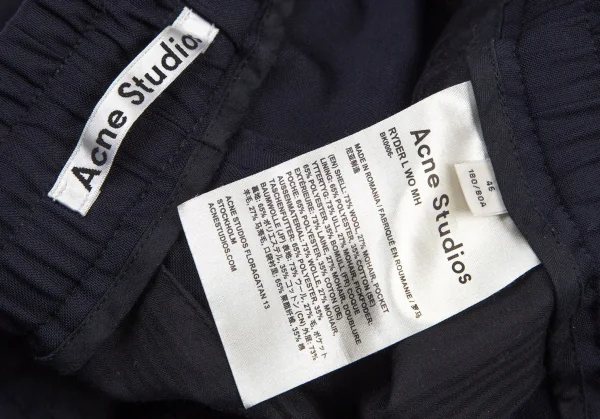 アクネ ストゥディオスAcne Studios ウールモヘア混ドロストイージー