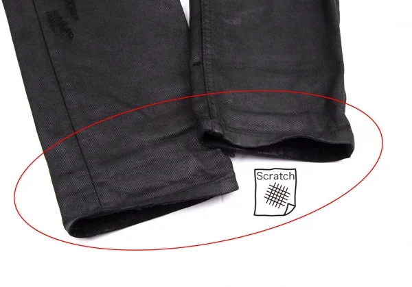 ディーゼル ブラックゴールドDIESEL BLACK GOLD クラッシュコーティングスキニーパンツ 黒31 K-101106_010