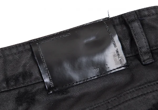 ディーゼル ブラックゴールドDIESEL BLACK GOLD クラッシュコーティングスキニーパンツ 黒31 K-101106_014