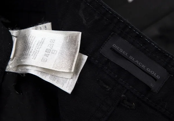 ディーゼル ブラックゴールドDIESEL BLACK GOLD クラッシュコーティングスキニーパンツ 黒31 K-101106_017