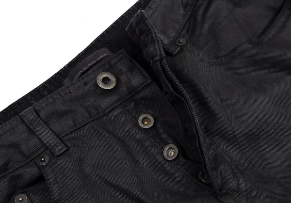 ディーゼル ブラックゴールドDIESEL BLACK GOLD クラッシュコーティングスキニーパンツ 黒31 K-101106_005