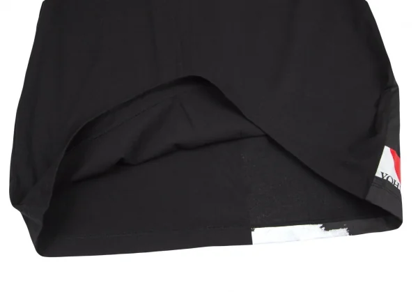 ワイスリーY-3 内田すずめアートグラフィックバックプリントTシャツ 黒L K-101128_009