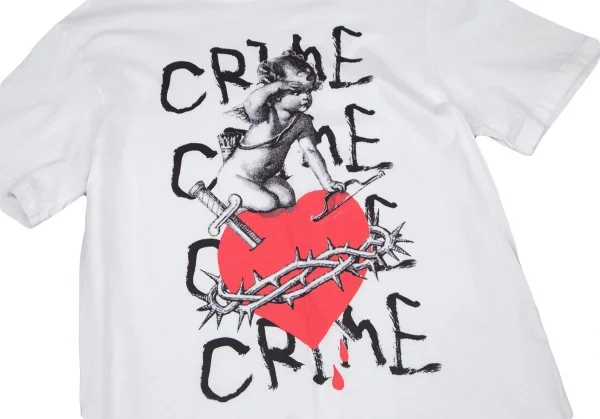 サイトs'yte エンジェルハートプリントTシャツ 白3 K-101131_005