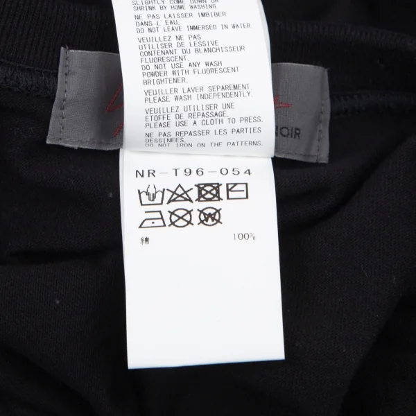 Yohji Yamamoto NOIR Yuuka Asakura Printed T-shirt K-101138_012