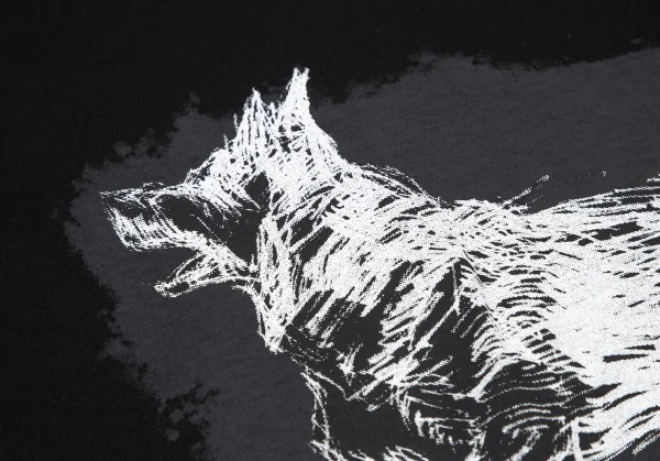 Yohji Yamamoto NOIR Yuuka Asakura Printed T-shirt K-101138_007