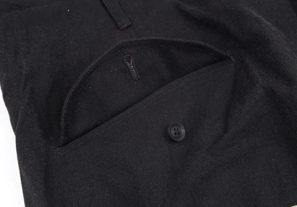 ブラックスキャンダル ヨウジヤマモトBLACK Scandal Yohji Yamamoto 内田すずめ マドンナ柄プリント切替パンツ 黒2 K-101148_015