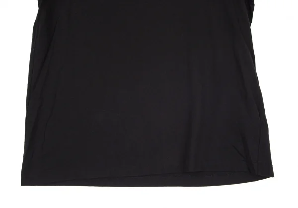 ヨウジヤマモト プールオムYohji Yamamoto POUR HOMME コットンカルティマ天竺クルーネックTシャツ 黒3 K-101152_005