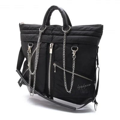 ヨウジヤマモト プールオム×ポーターYohji Yamamoto POUR HOMME×PORTER 2WAYヘルメットバッグ(L)