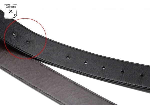 サルヴァトーレフェラガモ Salvatore Ferragamo ダブルガンチーニリバーシブルベルト 黒茶 K-101203_008