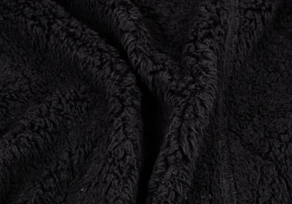 ヒステリックグラマーHYSTERIC GLAMOUR リバーシブルボアキルティングフーデッドコート 黒Free K-101209_013