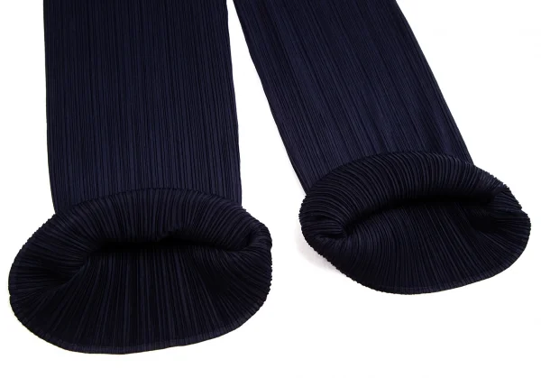 プリーツプリーズPLEATS PLEASE プリーツパンツ 紺2 K-101238_005