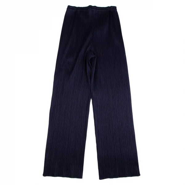 プリーツプリーズPLEATS PLEASE プリーツパンツ 紺2 K-101238_006