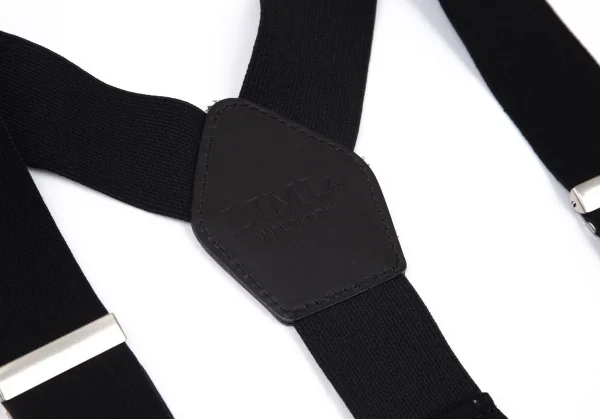 リミフゥLIMI feu ブリーチサルファーデニムサスペンダースカート チャコールS K-101260_005