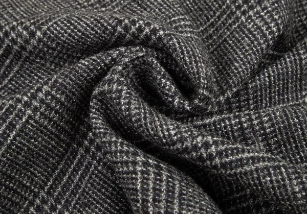 コムデギャルソン オムCOMME des GARCONS HOMME チェックツイードダブルジャケット グレーS K-101275_011