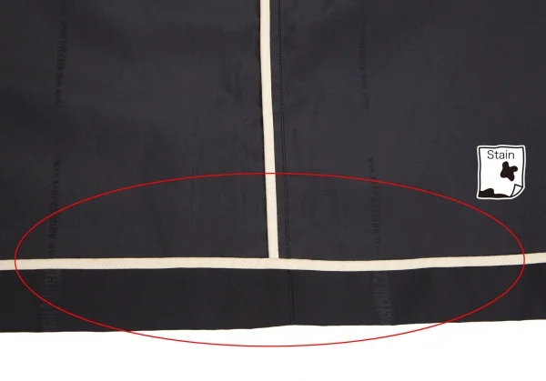 Jean-Paul GAULTIER FEMME Logo Striped Stand Fall Collar Coat K-101328_012