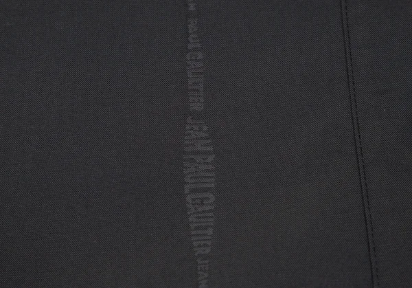 Jean-Paul GAULTIER FEMME Logo Striped Stand Fall Collar Coat K-101328_017