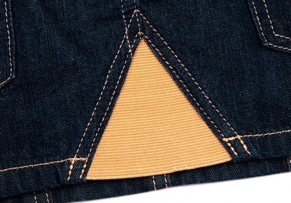 ジャンポールゴルチエ×リーバイスJean Paul GAULTIER×Levi's デニムボンテージジャンパースカート インディゴL K-101333_016