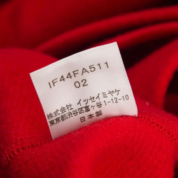 ISSEY MIYAKE FETE Felted Wool Long Coat K-101342_019