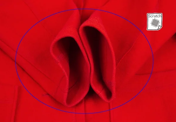 ISSEY MIYAKE FETE Felted Wool Long Coat K-101342_007