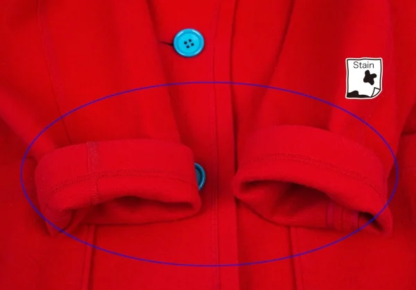 ISSEY MIYAKE FETE Felted Wool Long Coat K-101342_008