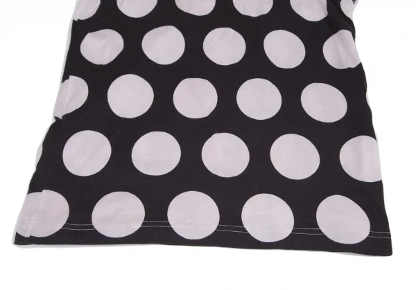 ジュンヤワタナベ コムデギャルソンJUNYA WATANABE COMME des GARCONS コットンドットプリントタンクトップ 黒オフS位 K-101367_005