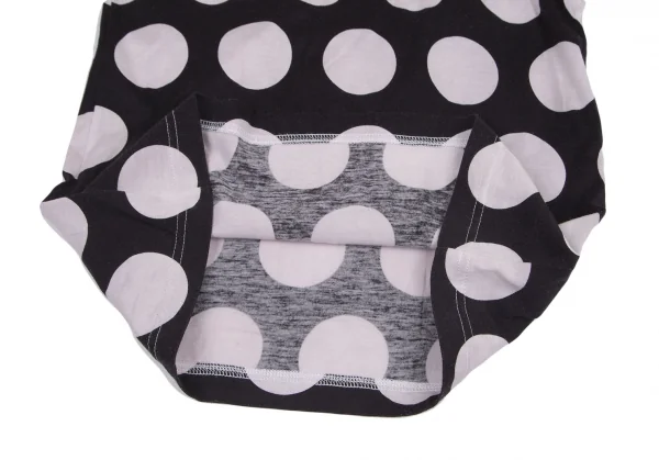 ジュンヤワタナベ コムデギャルソンJUNYA WATANABE COMME des GARCONS コットンドットプリントタンクトップ 黒オフS位 K-101367_006