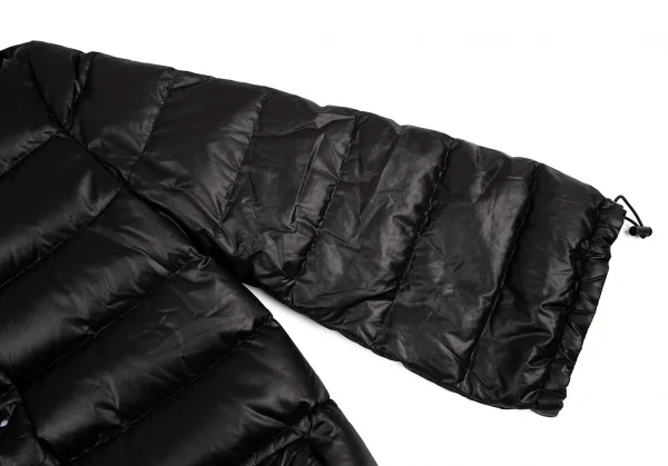 エムフィル バーニーズニューヨークM.FIL BARNEYS NEWYORK スタンドカラーダウンハーフコート 黒36 K-101455_005