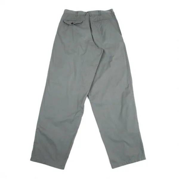 ワイズフォーメンY's for men コットンツータックテーパードパンツ グレーL K-101485_010