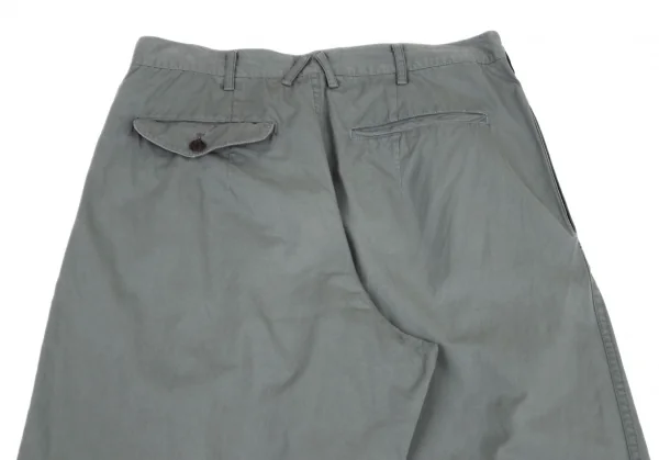 ワイズフォーメンY's for men コットンツータックテーパードパンツ グレーL K-101485_011