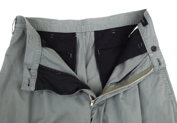 ワイズフォーメンY's for men コットンツータックテーパードパンツ グレーL K-101485_005