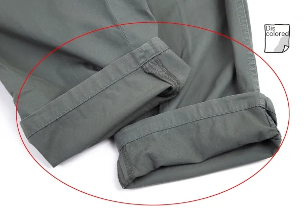 ワイズフォーメンY's for men コットンツータックテーパードパンツ グレーL K-101485_009