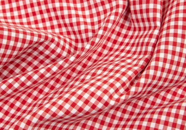 マドモアゼルノンノンMademoiselle NON NON ピンタックポケットギンガムチェック七分袖シャツ 赤白L K-101505_012