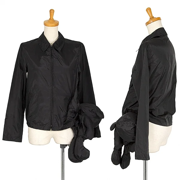 ブラックコムデギャルソンBLACK COMME des GARCONS ナイロンテディベアジャケット