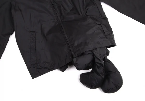 BLACK COMME des GARCONS Nylon Teddy Bear Jacket K-101517_013