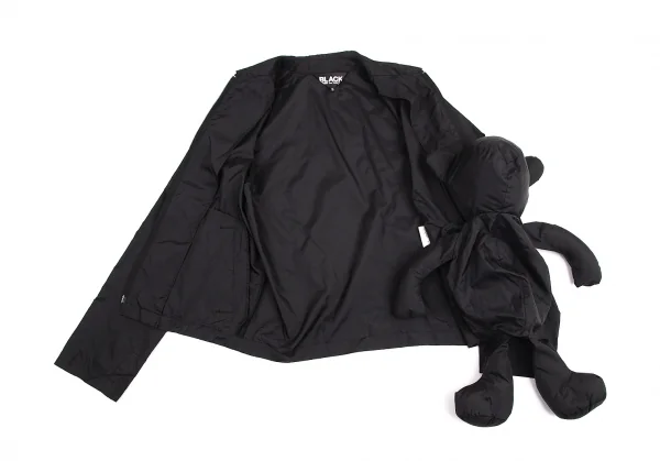 BLACK COMME des GARCONS Nylon Teddy Bear Jacket K-101517_002