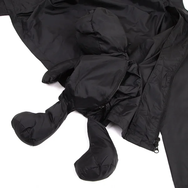 BLACK COMME des GARCONS Nylon Teddy Bear Jacket K-101517_006