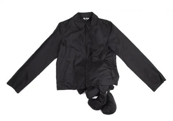 BLACK COMME des GARCONS Nylon Teddy Bear Jacket K-101517_009
